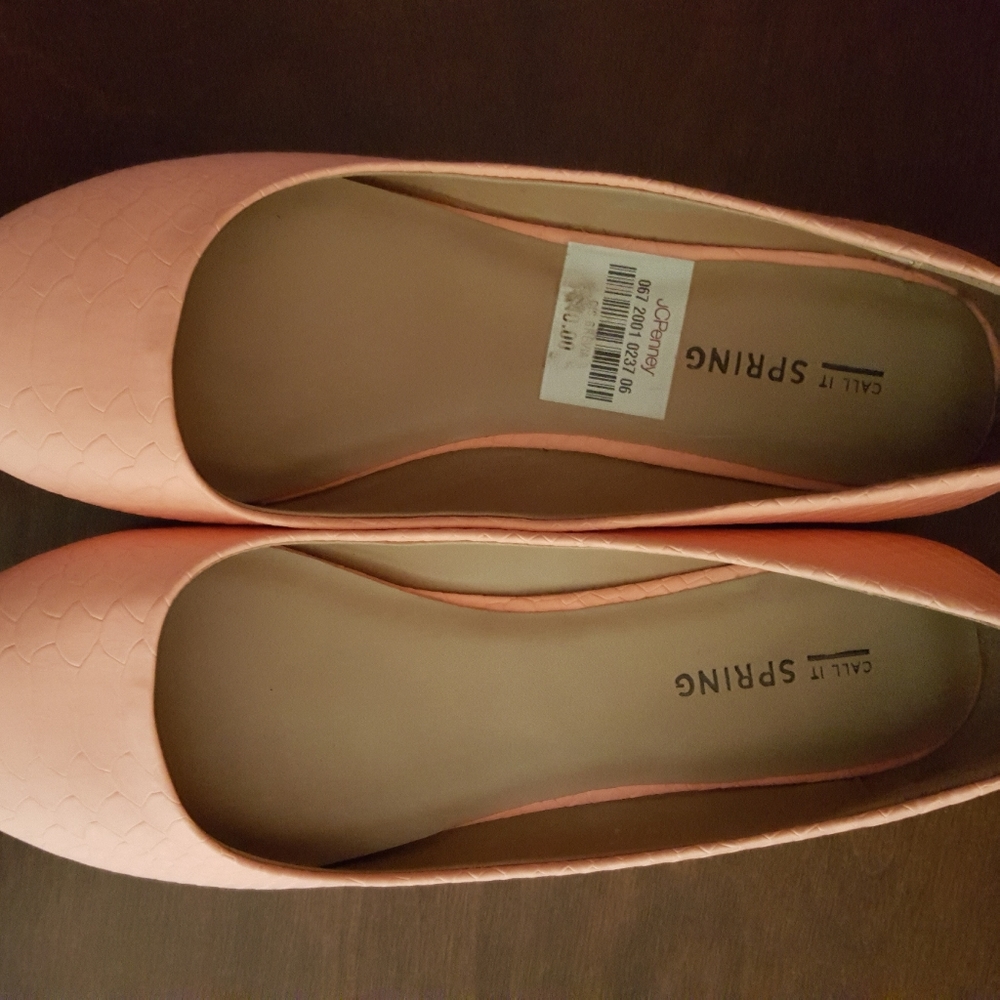 Women's Shoes Size 6.5 Coral Peach - Picture 12 of 12
